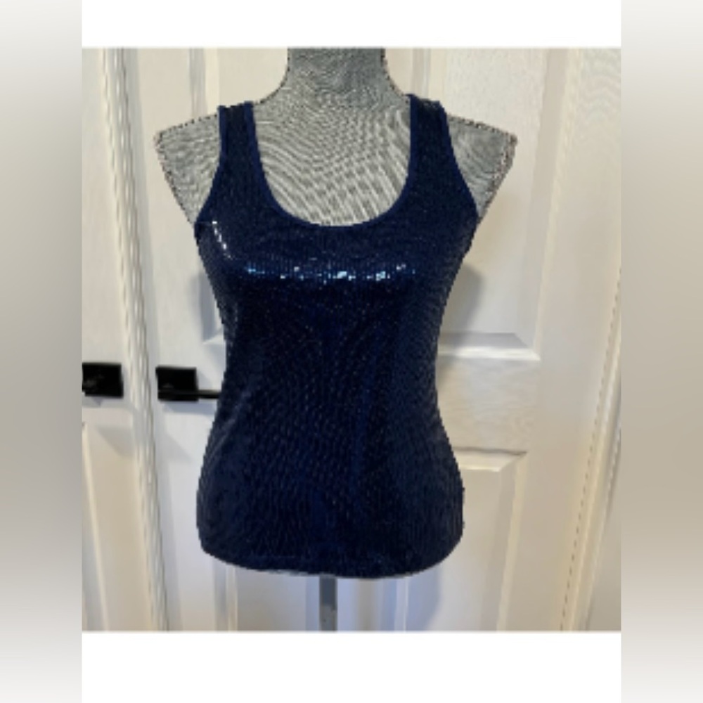 Armani Sequin Black Women's Top M